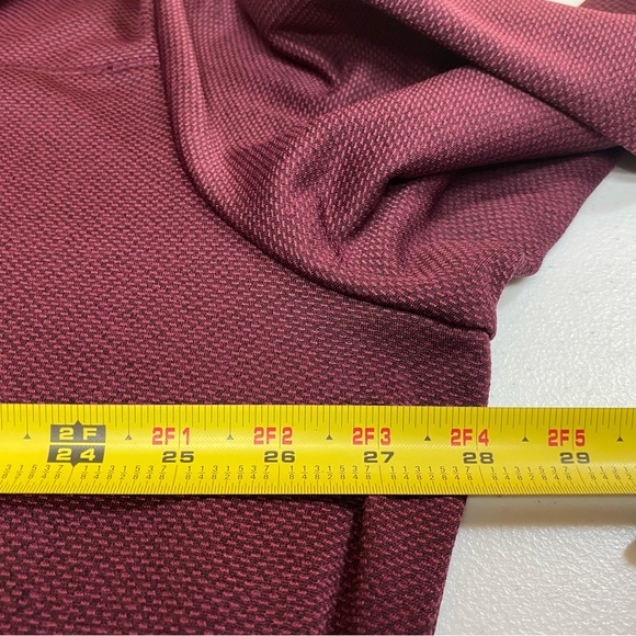 PGA Tour jacket men's size XXL pullover 1/2 zip burgundy golf golfer - Picture 8 of 9